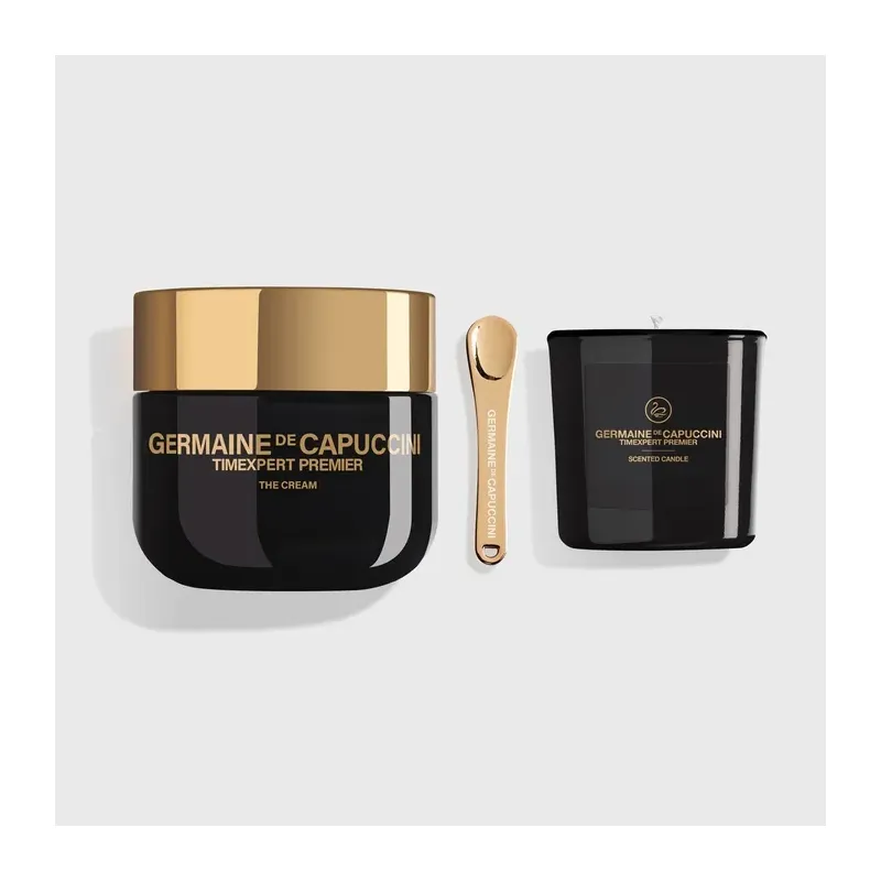 Timexpert Premier Limited Edition The Cream Rich 50ml + Vela aromática Germaine Capuccini 24 - Germaine de Capuccini - Germai...